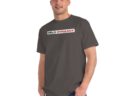 WD Regular Fit Medium weight T-Shirt (5.5  oz/yd² material) - WD Rectangle Front, Blank Back - Shirt brand: Econsious EC1000