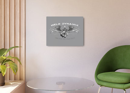 WD Eagle Aluminum Sign - Gray Background