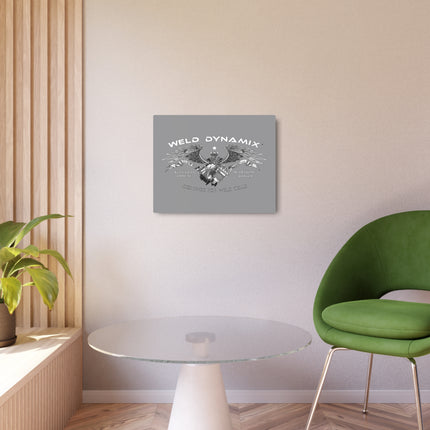 WD Eagle Aluminum Sign - Gray Background