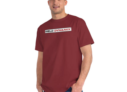 WD Regular Fit Medium weight T-Shirt (5.5  oz/yd² material) - WD Rectangle Front, Blank Back - Shirt brand: Econsious EC1000