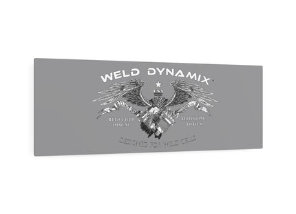 WD Eagle Aluminum Sign - Gray Background