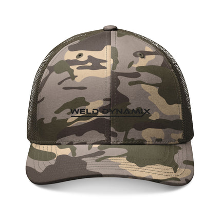 WD Camouflage Trucker Hat - Embroidered