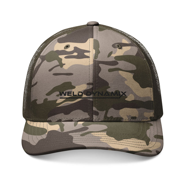 WD Camouflage Trucker Hat - Embroidered