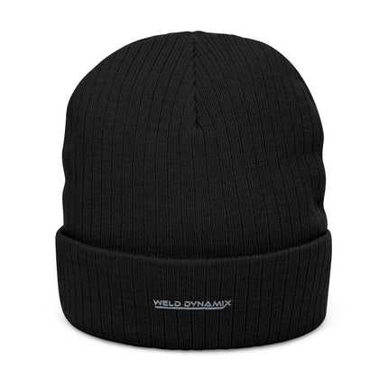 WD Ribbed Knit Beanie (Embroidery)
