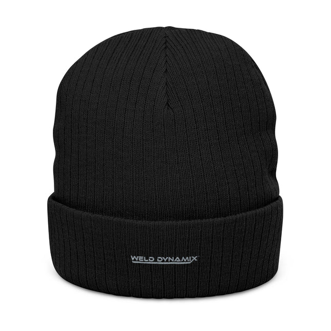 WD Ribbed Knit Beanie (Embroidery)