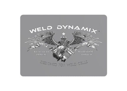 WD Eagle Aluminum Sign - Gray Background