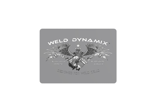 WD Eagle Aluminum Sign - Gray Background