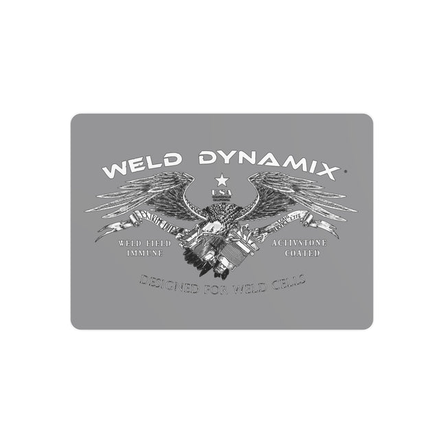 WD Eagle Aluminum Sign - Gray Background