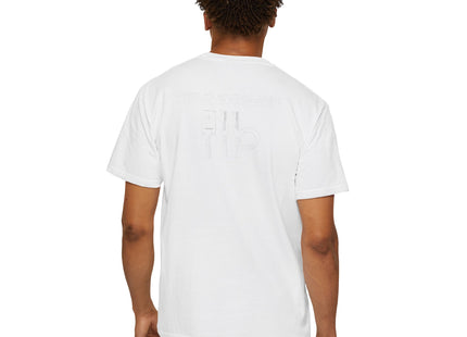 WD Relaxed fit T-Shirt: Medium-heavy weight (6.1  oz/yd² material) - WD Eagle 8-2025 Design Front, Flexlinc Back - Shirt brand: Comfort Colors 1717