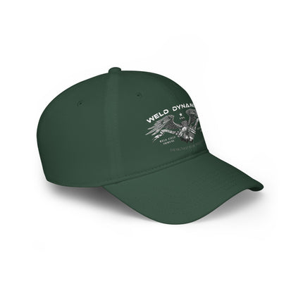 WD Silkscreend WD Logo on Low Profile Baseball Cap - Velcro Strap Back - Otto Cap 18-253 - SPECIAL BUILD - INQUIRE at WD