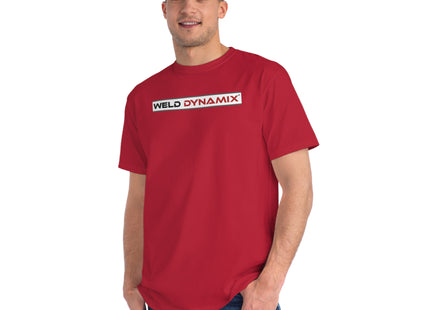 WD Regular Fit Medium weight T-Shirt (5.5  oz/yd² material) - WD Rectangle Front, Blank Back - Shirt brand: Econsious EC1000