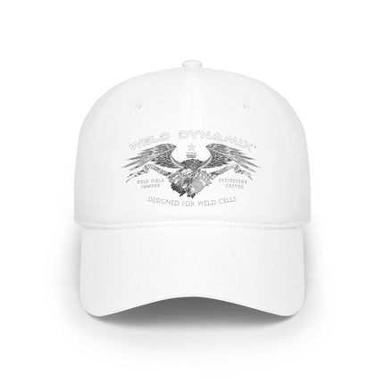 WD Silkscreend WD Logo on Low Profile Baseball Cap - Velcro Strap Back - Otto Cap 18-253 - SPECIAL BUILD - INQUIRE at WD