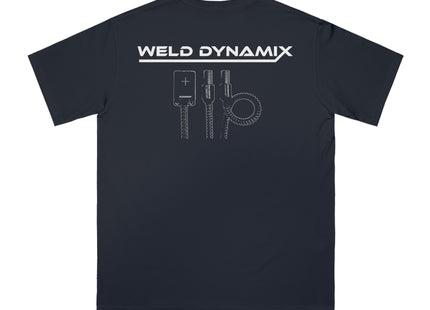 WD Regular fit T-Shirt: Medium weight (5.5  oz/yd² material) - WD Eagle Front, Flexlinc Back - Shirt brand: Econsious EC1000