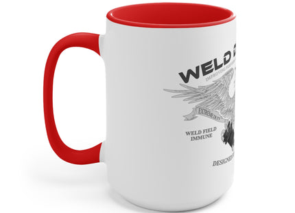 WD 2 tone original WD Eagle Design Mug