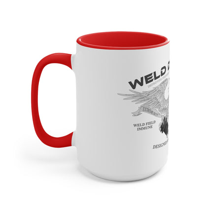 WD 2 tone original WD Eagle Design Mug