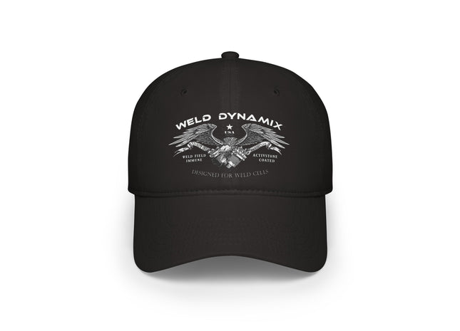 WD Silkscreend WD Logo on Low Profile Baseball Cap - Velcro Strap Back - Otto Cap 18-253 - SPECIAL BUILD - INQUIRE at WD