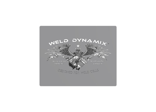 WD Eagle Aluminum Sign - Gray Background