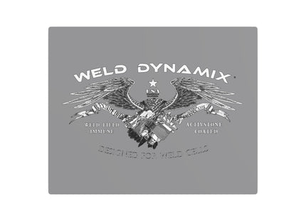 WD Eagle Aluminum Sign - Gray Background