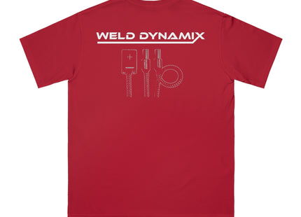WD Regular fit T-Shirt: Medium weight (5.5  oz/yd² material) - WD Eagle Front, Flexlinc Back - Shirt brand: Econsious EC1000