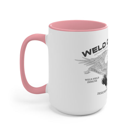 WD 2 tone original WD Eagle Design Mug