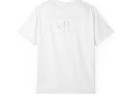 WD Relaxed fit T-Shirt: Medium-heavy weight (6.1  oz/yd² material) - WD Eagle 8-2025 Design Front, Flexlinc Back - Shirt brand: Comfort Colors 1717