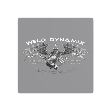 WD Eagle Aluminum Sign - Gray Background