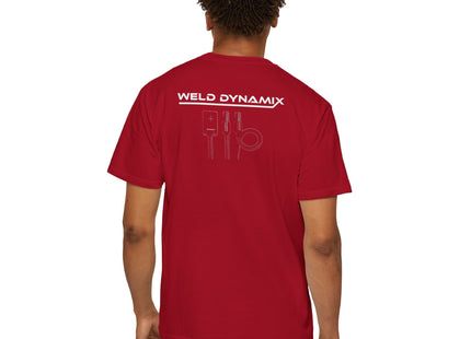 WD Relaxed fit T-Shirt: Medium-heavy weight (6.1  oz/yd² material) - WD Eagle 8-2025 Design Front, Flexlinc Back - Shirt brand: Comfort Colors 1717