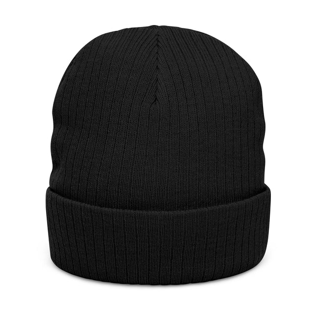 WD Ribbed Knit Beanie (Embroidery)