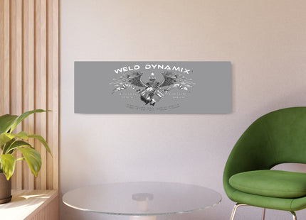 WD Eagle Aluminum Sign - Gray Background