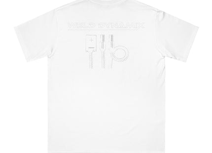 WD Regular fit T-Shirt: Medium weight (5.5  oz/yd² material) - WD Eagle Front, Flexlinc Back - Shirt brand: Econsious EC1000