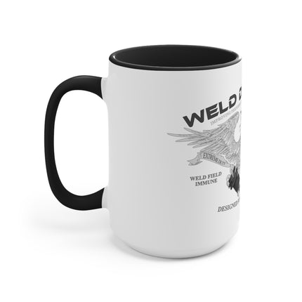 WD 2 tone original WD Eagle Design Mug