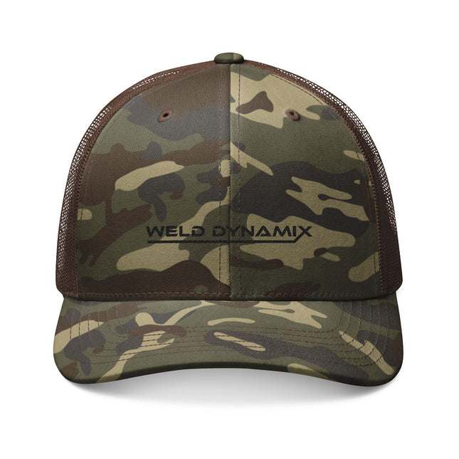 WD Camouflage Trucker Hat - Embroidered
