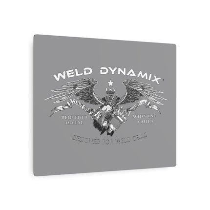 WD Eagle Aluminum Sign - Gray Background