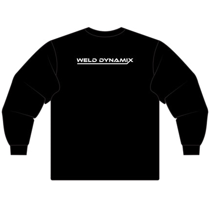 WD Classic Fit Long Sleeve T-Shirt - Gildan 5400 Heavy Cotton - WD Sensor Fron, White WD Back