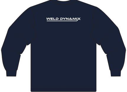 WD Classic Fit Long Sleeve T-Shirt - Gildan 5400 Heavy Cotton - WD Sensor Fron, White WD Back