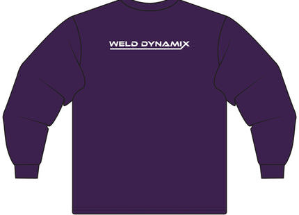 WD Classic Fit Long Sleeve T-Shirt - Gildan 5400 Heavy Cotton - WD Sensor Fron, White WD Back