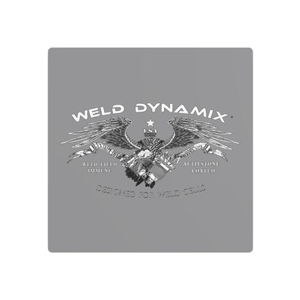 WD Eagle Aluminum Sign - Gray Background