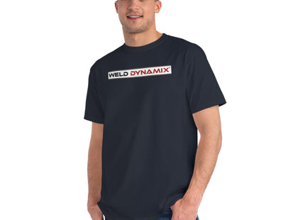 WD Regular Fit Medium weight T-Shirt (5.5  oz/yd² material) - WD Rectangle Front, Blank Back - Shirt brand: Econsious EC1000