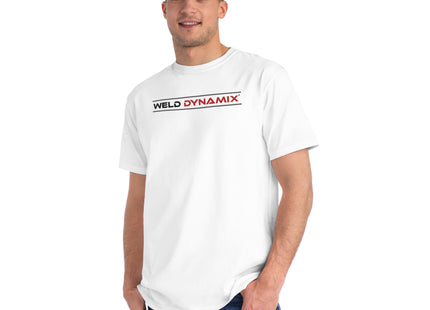 WD Regular Fit Medium weight T-Shirt (5.5  oz/yd² material) - WD Rectangle Front, Blank Back - Shirt brand: Econsious EC1000