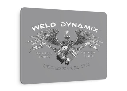 WD Eagle Aluminum Sign - Gray Background