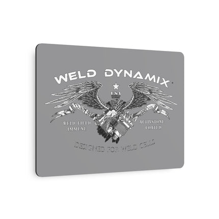 WD Eagle Aluminum Sign - Gray Background