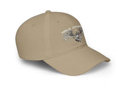 WD Silkscreend WD Logo on Low Profile Baseball Cap - Velcro Strap Back - Otto Cap 18-253 - SPECIAL BUILD - INQUIRE at WD