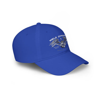 WD Silkscreend WD Logo on Low Profile Baseball Cap - Velcro Strap Back - Otto Cap 18-253 - SPECIAL BUILD - INQUIRE at WD