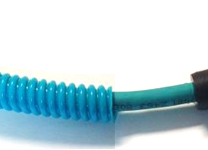 #VPG-8000-TTTS 8.0mm ID (TEAL) slit (w/tool), 100 meter length SPOOL