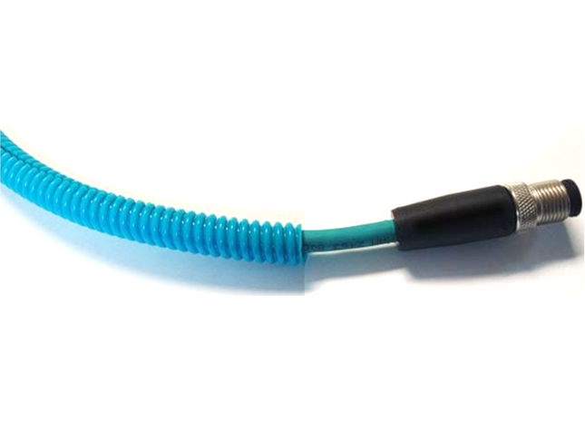 #VPG-8000-TTTS 8.0mm ID (TEAL) slit (w/tool), 100 meter length SPOOL