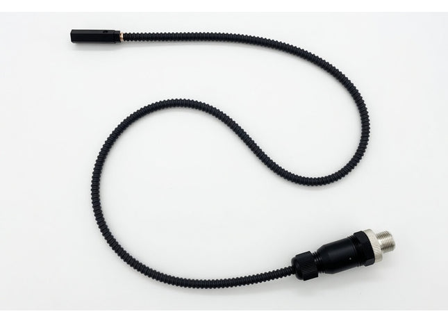 #WSI-2802-FAAZ Inductive Rectangular Prox (ACTIVSTONE Coated) 2mm Range, 28 x 8 x 5.5mm - Metal M12 Connector with FLEXLINC Armor