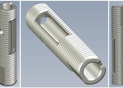 #WMT-0508-FXXH - M5x0.5m Threaded Adapter to M8x1 OD