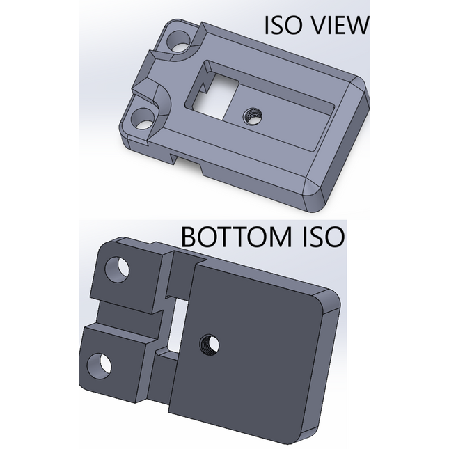 #WMT-FMXX-FXXH MiniFlatPack-to-FlatPack Adapter Block