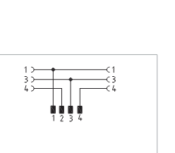 #WCC-1212AB-GYAH - DUAL LED A-B CHANNEL UNIVERSAL 5 WIRE M12 TEE - WELDING OPTIMIZED