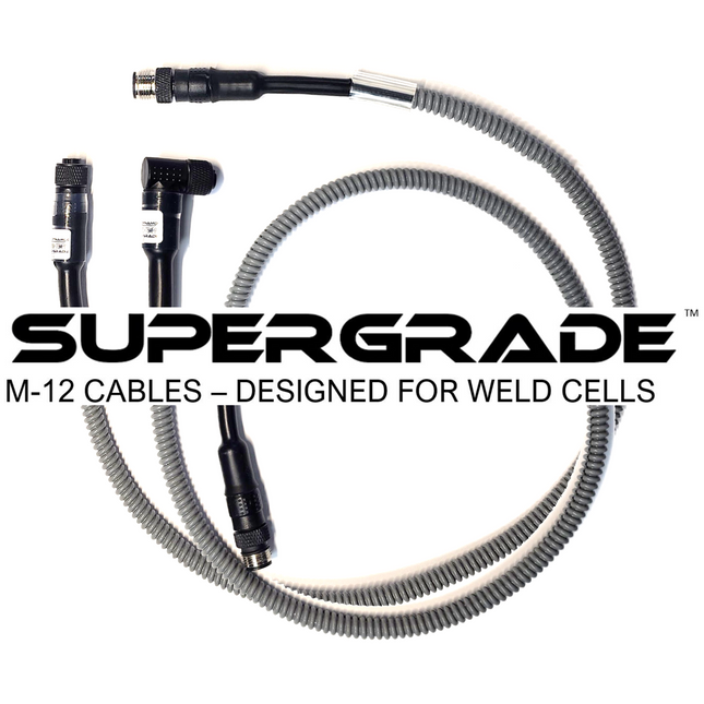 #WCC-XXXX-T5MF  SUPERGRADE Cable 0.3m to 20m Length - 5 Pin M/F Shielded - ACTIVFLEX INSTALLED